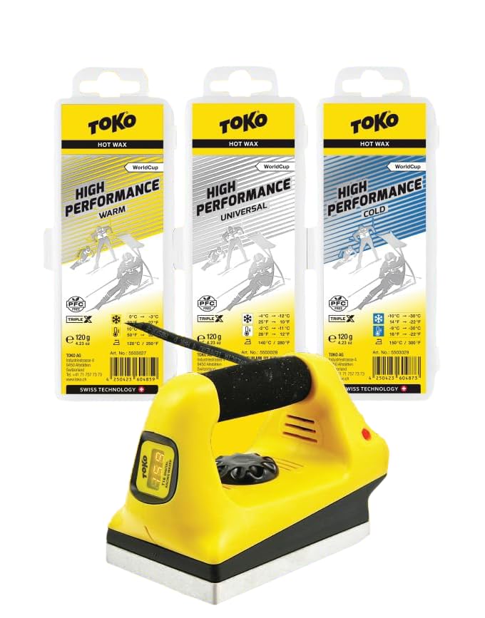Amazon.com : TOKO T18 Ski and Snowboard Wax Kit with Iron, 120g